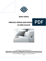 Buku Kerja Mencuci Seprai Dan Pakaian Tamu