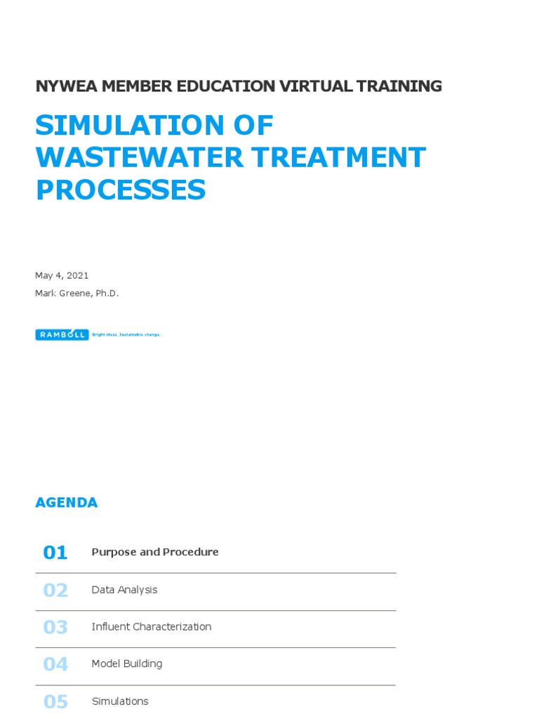 Wastewater Treatment Process Modeling | PDF