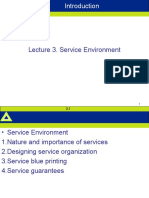 Lecture 3. Service Environment