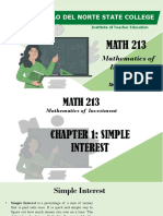 CHAPTER 1 - Simple Interest