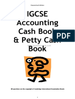 Igcse Accounting Cash Book & Petty Cash Book: Prepared by D. El-Hoss