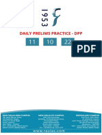 DAILY PRELIMS PRACTICE - DPP