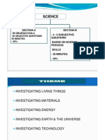 Science: Section A 30 Obje Section B - 4 - 5 Subjective Questions