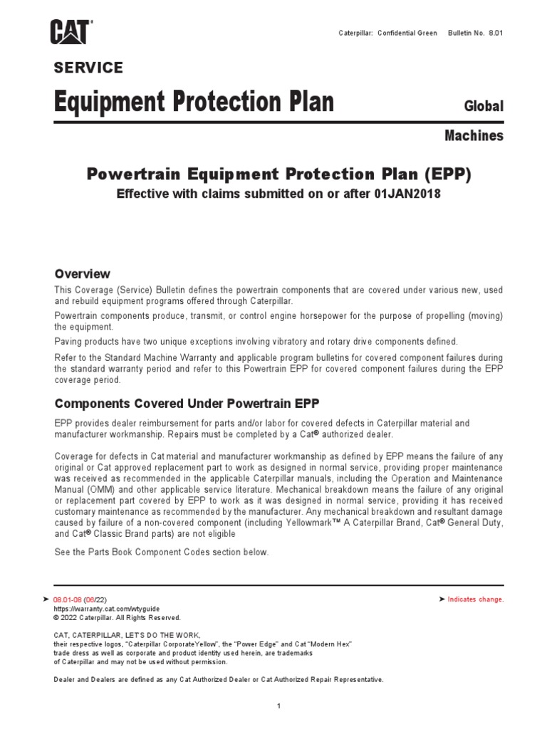 Powertrain Equipment Protection Plan (EPP) PDF