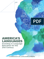 Commission on Language Learning Americas Languages