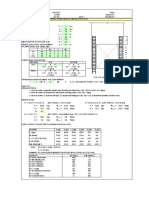 Column Supporting Discontinuous