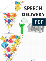 SPEECH DELIVERY PPTX