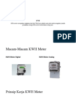 Kwh-Meter Merupakan Singkatan Dari Kilo Watt Hour Adalah Suatu Alat Untuk Mengukur Jumlah Pemakaian Energi KWH Meter Listrik Dalam Setiap Jam