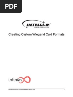 Customer Wiegand Card Formats