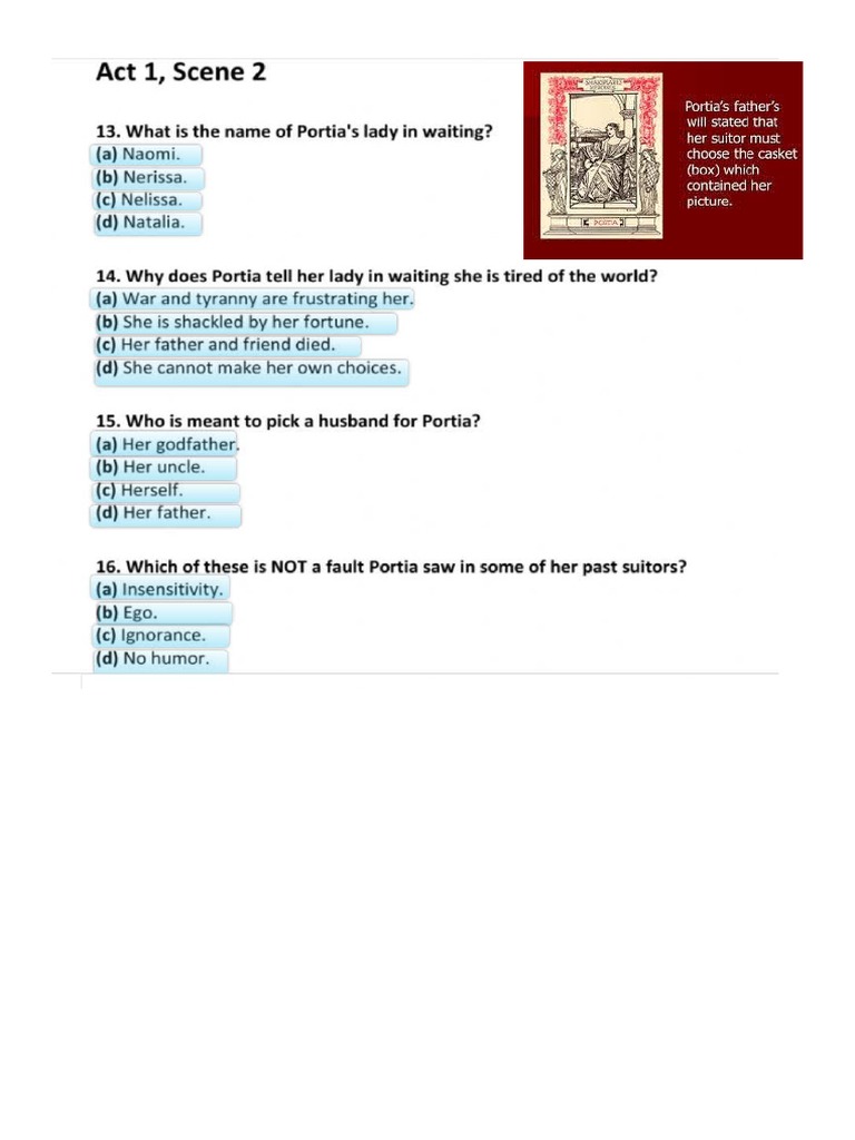 The Merchant of Venice | PDF