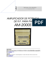 Manual AM 2000S Español