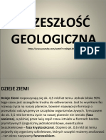 Przeszłość Geologicz.