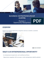 Module 2 - Business Entrepreneurship