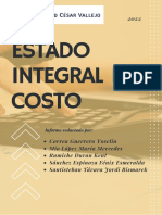 Reporte 3 - Estado Integral de Costo