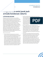 Penginderaan Emisi Jarak Jauh Armada Kendaraan Jakarta