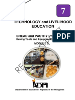 Bread and Pastry Production - 7 - Q2 - M2 - Baking Tools and Equipment and Their Uses - v5 FINAL