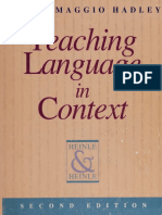 06 Teaching Language in Context - Hadley