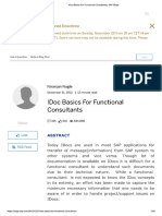 IDoc Basics For Functional