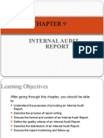 CHAPTER 9 Internal Audit Report
