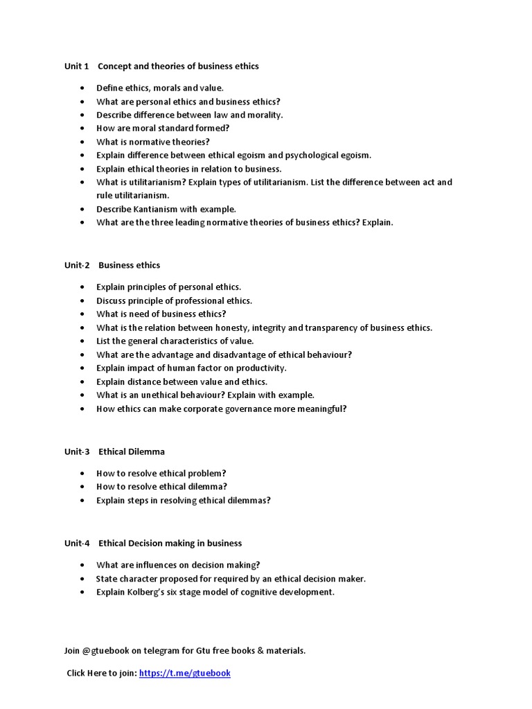 Professional Ethics Imp Pdf