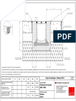 Seção de Instalação ACO S - Pavimento de Concreto