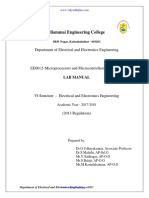 Miroprocessor and Microcontroller Laboratory