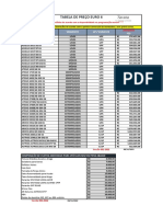 Tabela de Preços EURO 6 - FEV 23