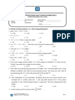 Soal PTS 1 Matematika Kelas 6 Tahun 2021-2022