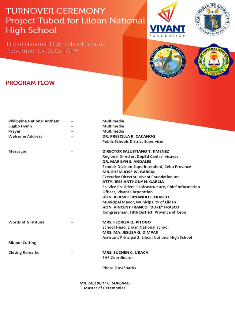 Liloan NHS Program | PDF