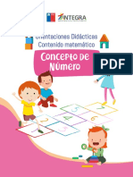 Orientaciones Didácticas Concepto de Número