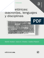 Entre Retoricas, Diacrónias, Lenguajes y Disciplinas