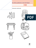 Consolidação - Escola, letras, palavras e sons da língua