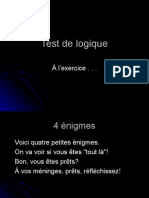 Test de Logique