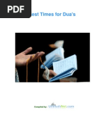 Download Best Times 4 Duas by UmmahTechnology SN6092095 doc pdf