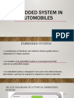 Embedded System in Automobiles