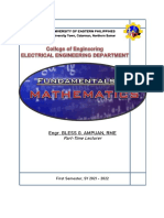 Fundamentals of Mathematics Review Guide
