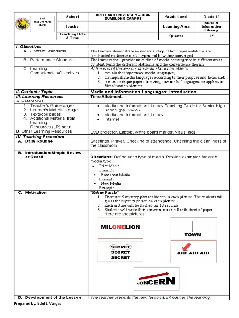 Mil lp lesson 6 1 media and information languages introduction pdf