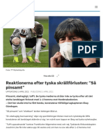 Reaktionerna Efter Tyska Skrällförlusten: "Så Pinsamt" - SVT Sport