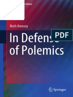 In Defense of Polemics (Amossy, Ruth Etc.)