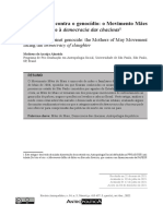 Mães de Maio contra genocídio