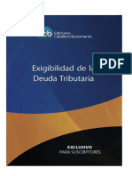 Exigibilidad de La Deuda Tributaria