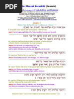 Genesis Interlineal | PDF | Septuagint | Old Testament