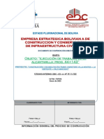 Empresa Estrategica Bolivian A de Construccion Y Conservacion de Infraestructura Civil - Ebc