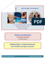 Manual CONCAR - Software Contable I