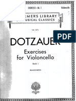 Exercícios para Violoncelo