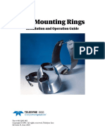 Isco Mounting Rings User Manual