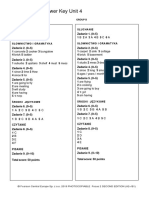 Focus 2 Unit 4 Test Answer Key | PDF
