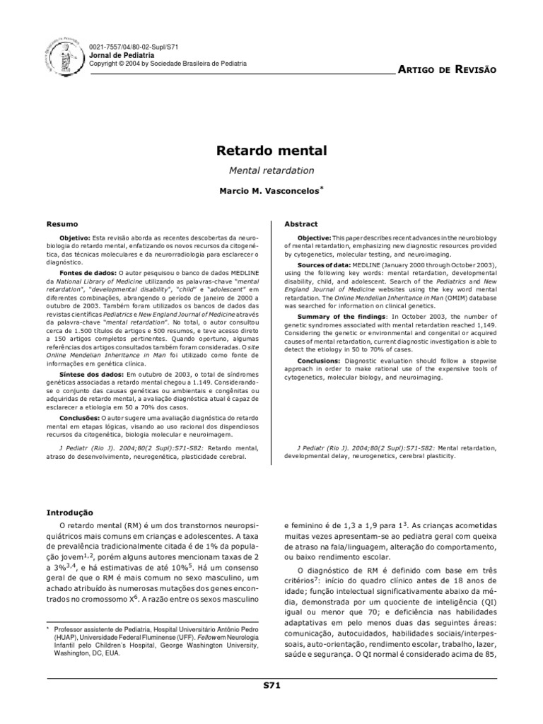 Retardo Mental