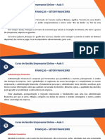 Curso de Gestão Empresarial Online - Aula 5