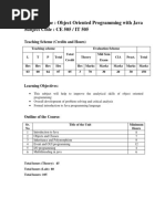 CE505 - Object Oriented Programming With JAVA